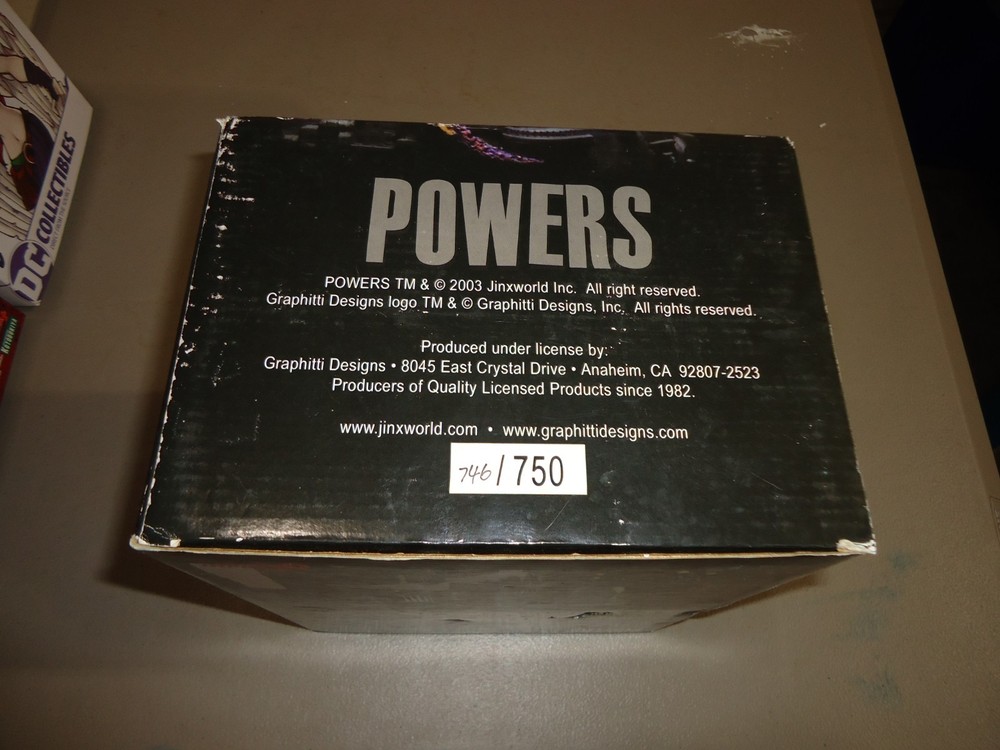 Powers Walker Limited Edition Cold-Cast Statue - Graphitti Designs #746/750 NIB