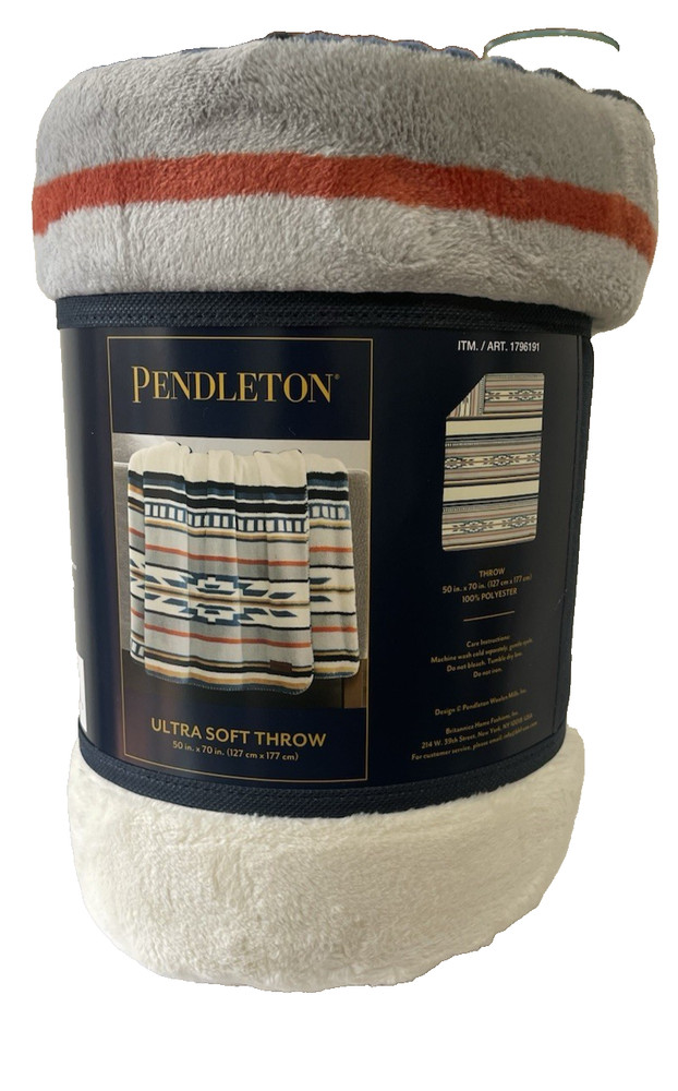 Pendleton Ultra Soft Plush Throw - 50X70 - NEW OEM