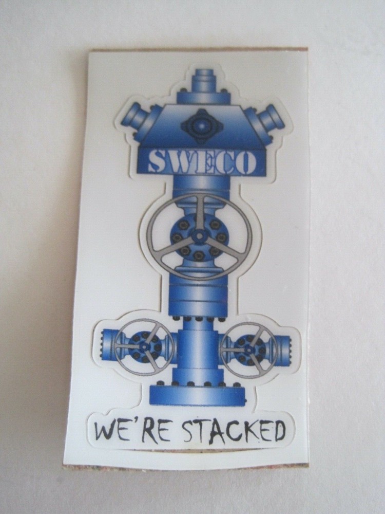 Sweco We're Stacked Sticker Decal II
