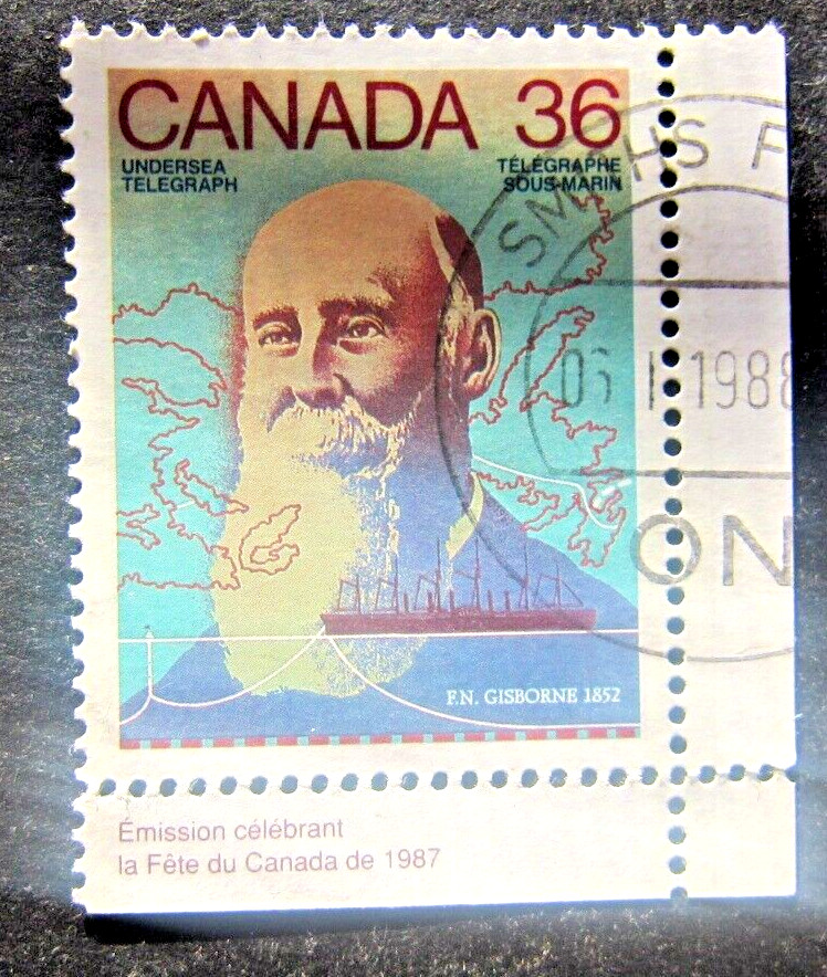 Canada #1138 CDS Cancel Smiths Falls, ON  {ebhs38}