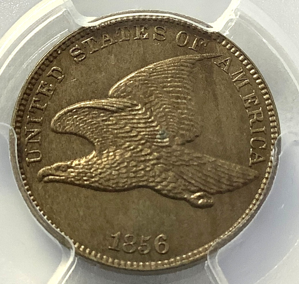 1856 Flying Eagle Cent- PCGS PR63! Fabulous coin!