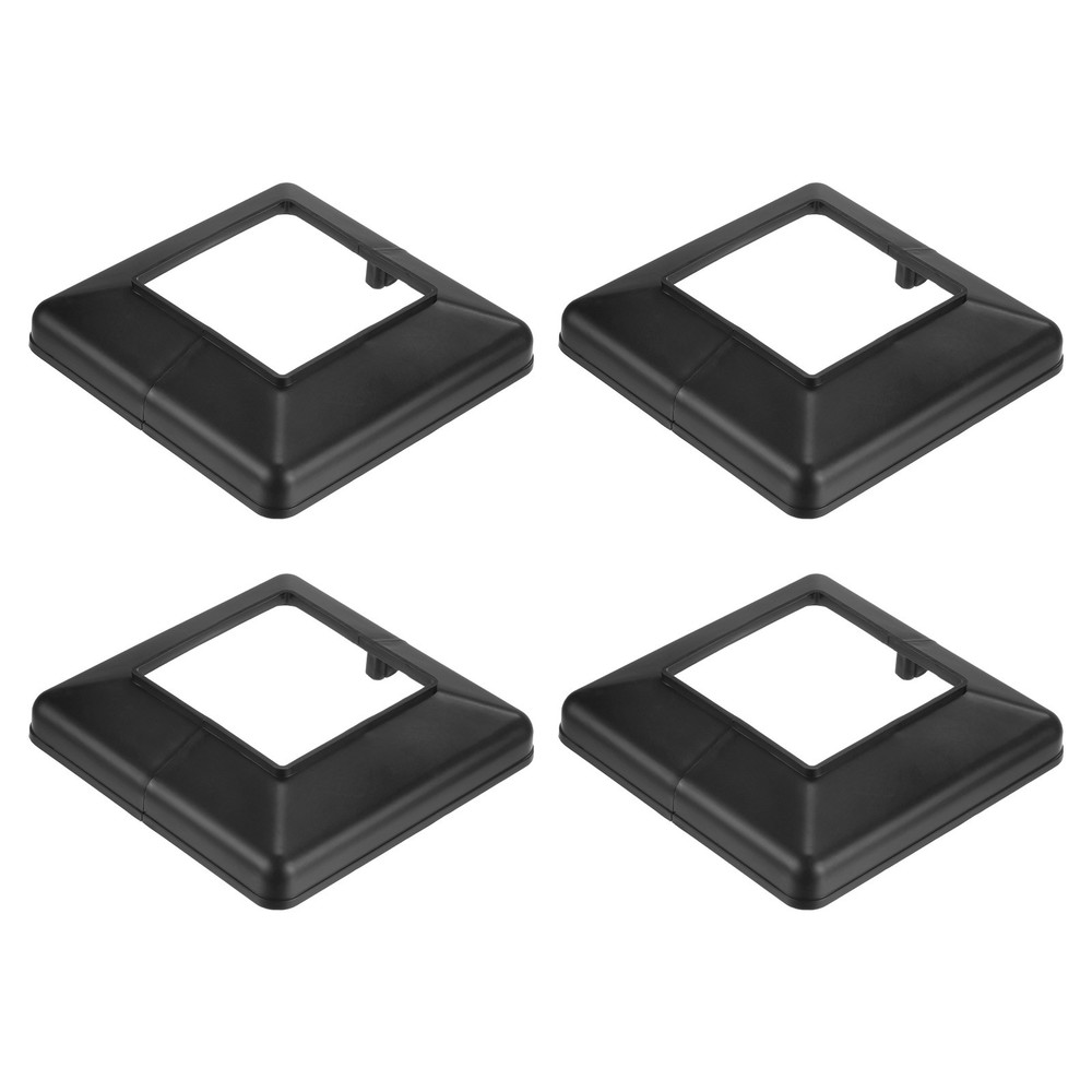 4-Pack Post Base Cover, Internal 3.14"x 3.14" Post Skirt Split Type for Railing
