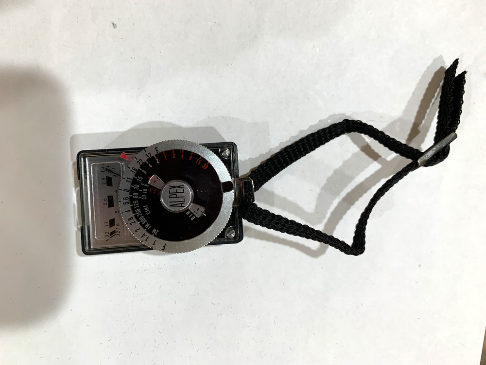 Vintage Alpex Light Exposure Meter