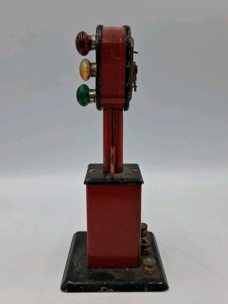 Marx Vintage Automatic 3-Light Signal O Gauge Accessory
