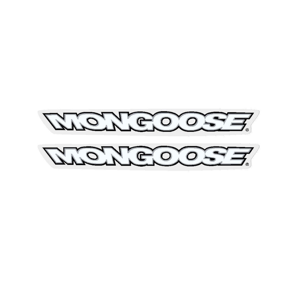 1998 Mongoose - Menace fork decal set - for blue frames