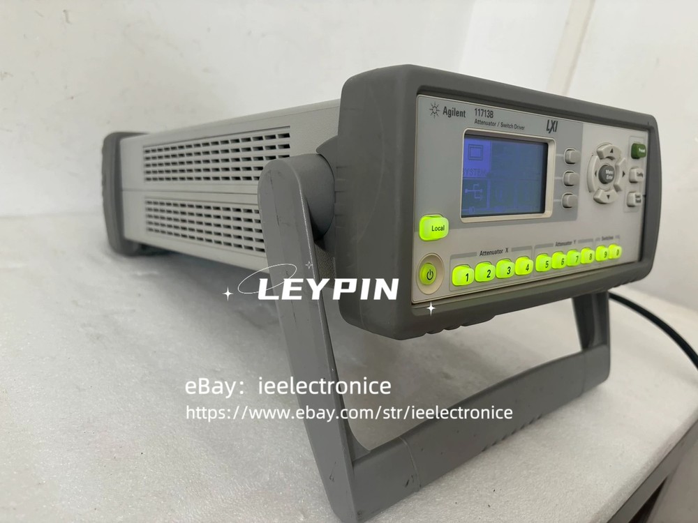 keysight hp Agilent 11713B Attenuator / Switch Driver#iee