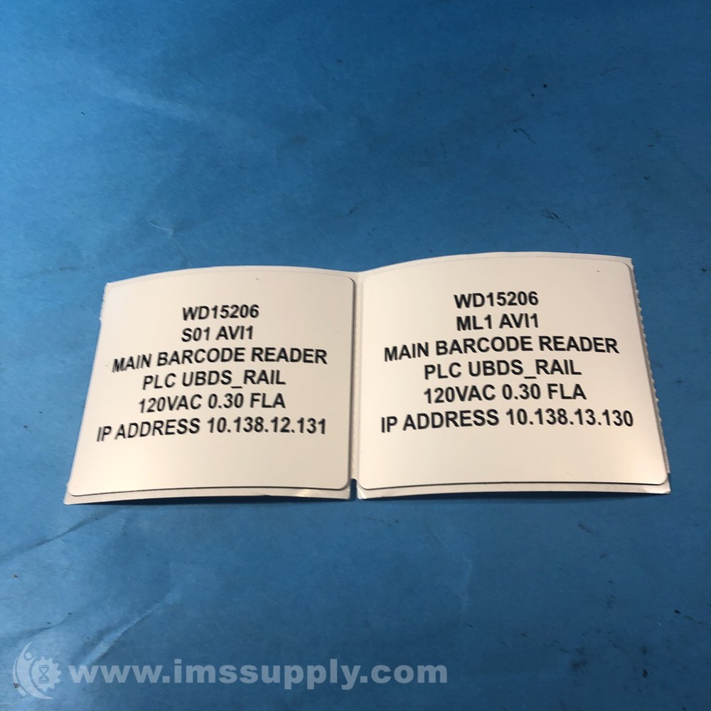 Main Barcode Reader FNIP