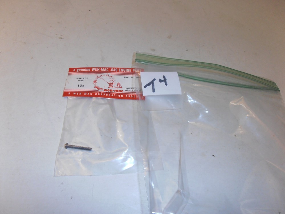 Wen-Mac  Fuselage Bolt  #800-27