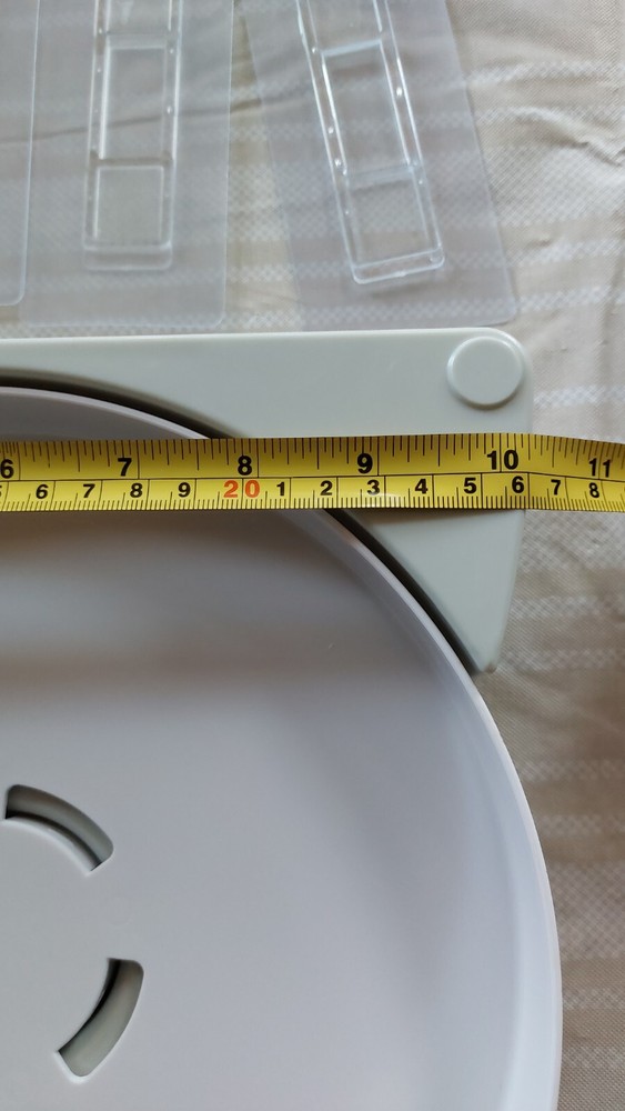 LAMU 2 pack Shower Lazy Susan Caddy -Gara