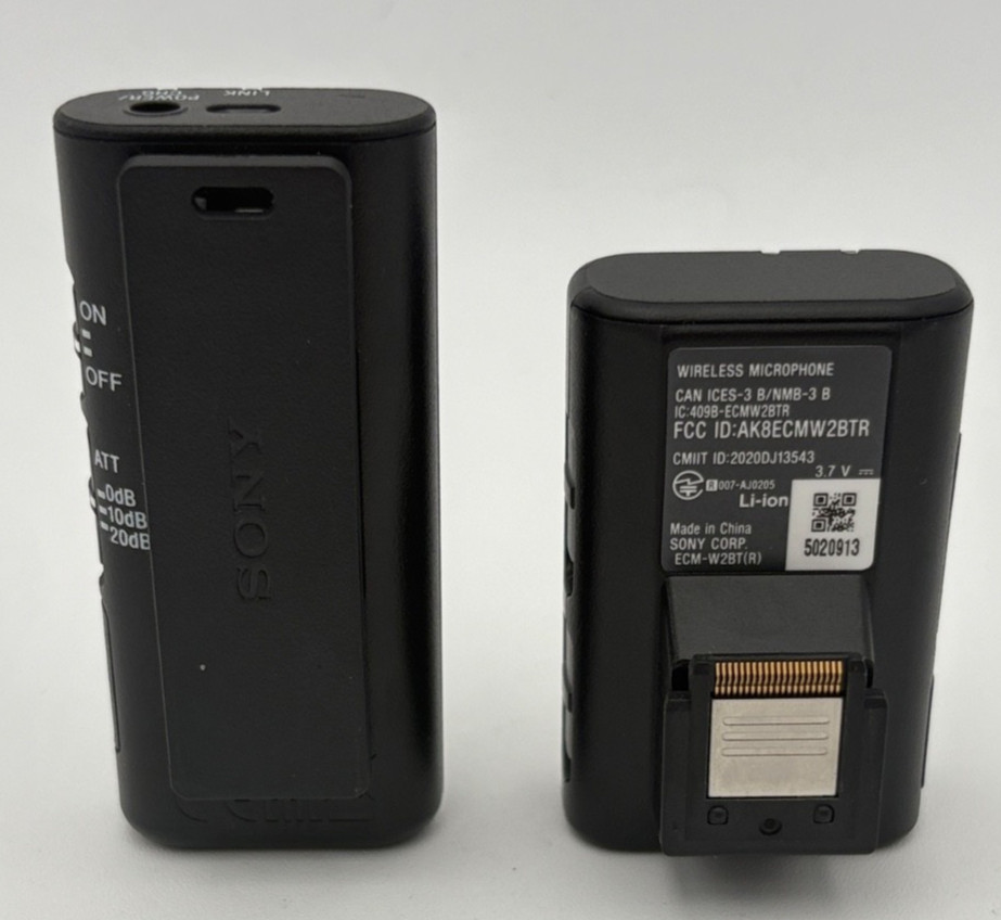 Sony ECM-W2BT Camera-Mount Digital Bluetooth Wireless Microphone System