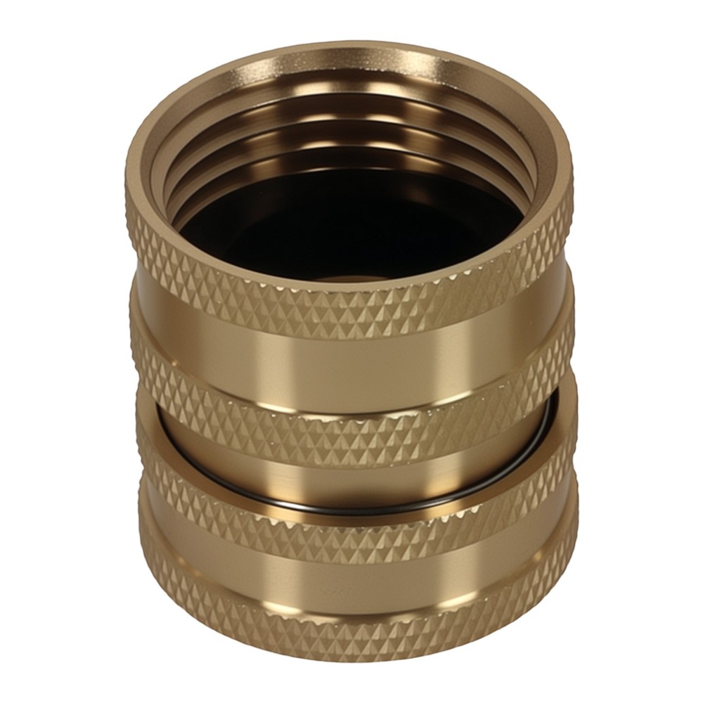 Brass Quick Connect Adapter 3/4" Pressure Washer Fitting Coupler 4Pcs Kit