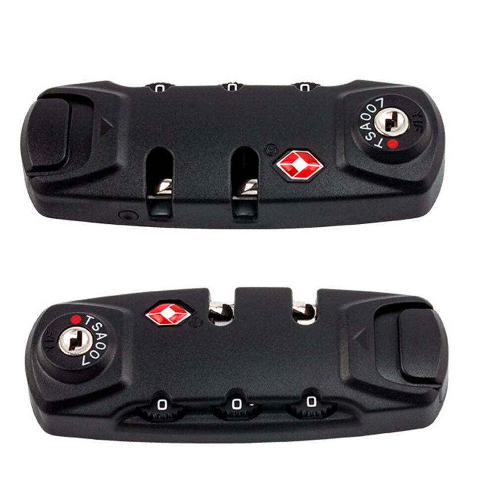 Customs Lock Zipper Bags Fixed Lock Fixed Safety Lock TSA007 Authentication