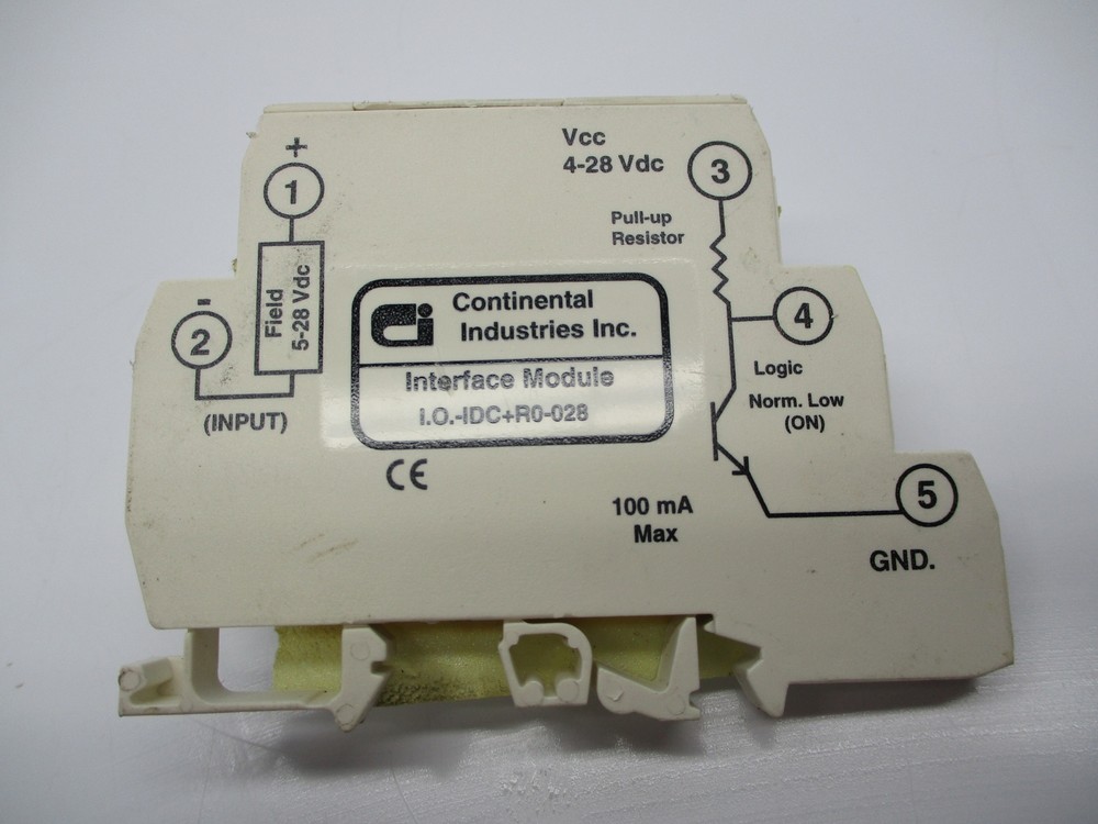 CONTINENTAL INDUSTRIES I.O-IDC-RO-028 INTERFACE MODULE NSNP
