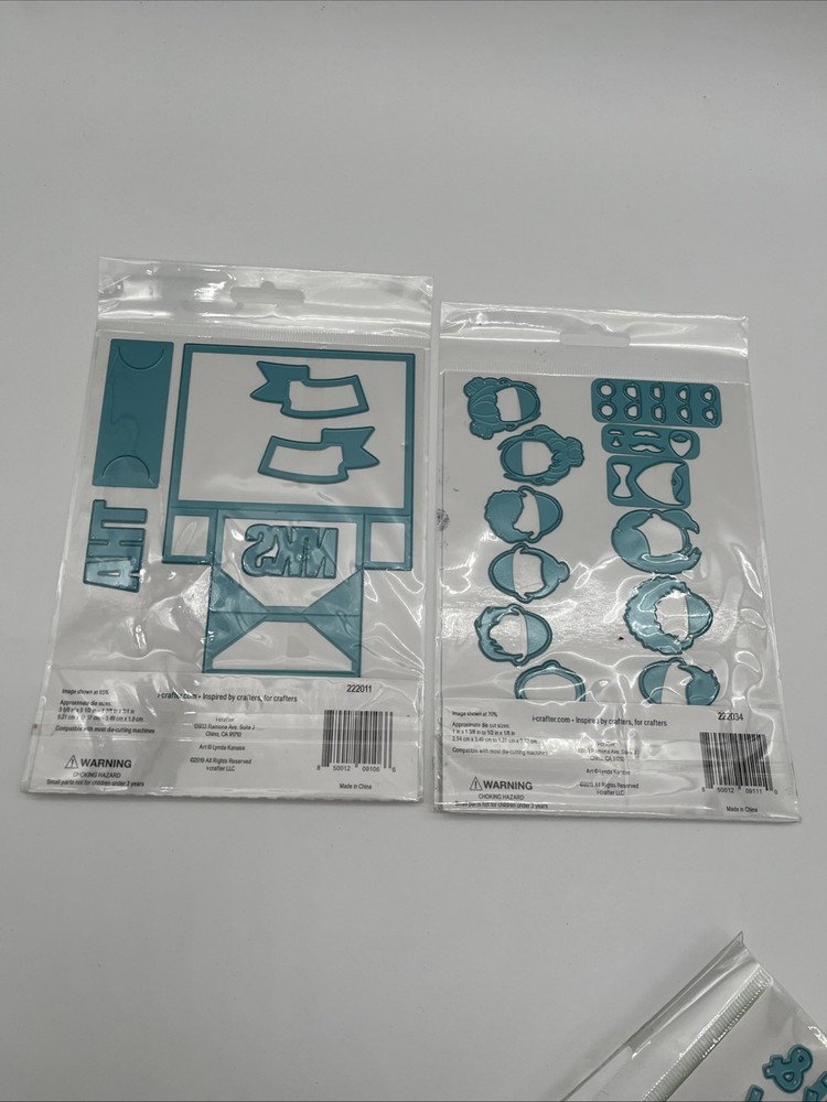 Huge Sizzix I-Crafter Thinlits Cutting Dies Lot Mixed Scrapbooking Card Making