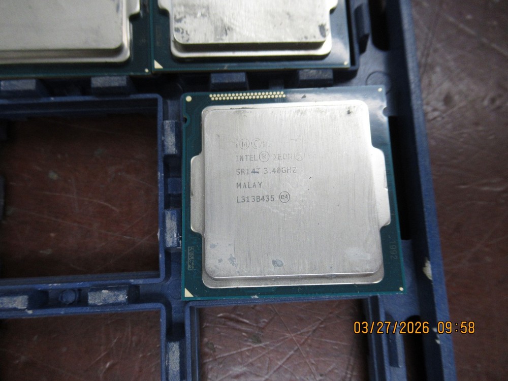 Lot of 7 Intel Xeon E3-1245v3 SR14T 3.40GHz CPU Processor