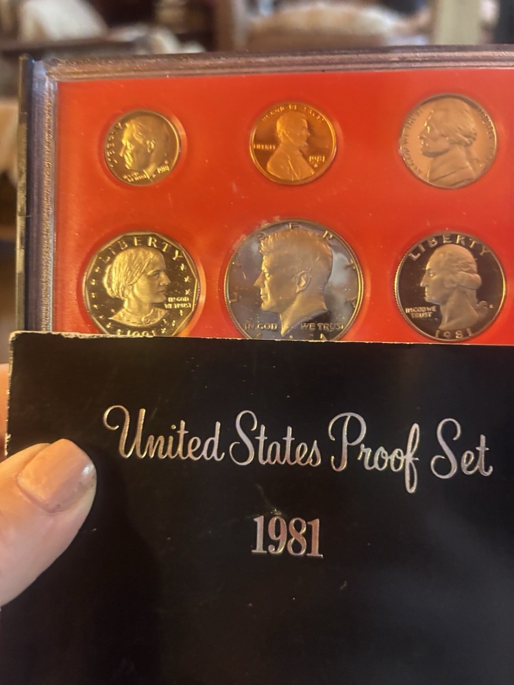 Assorted US Proof Coins Various years Non Circulated
