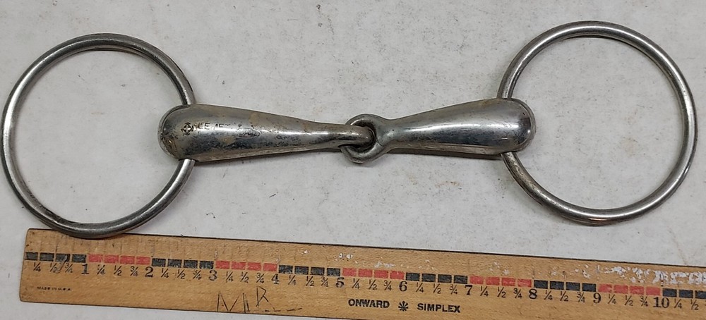 O-Ring Stainless Steel Snaffle Bit - 4¾" Port - 726242