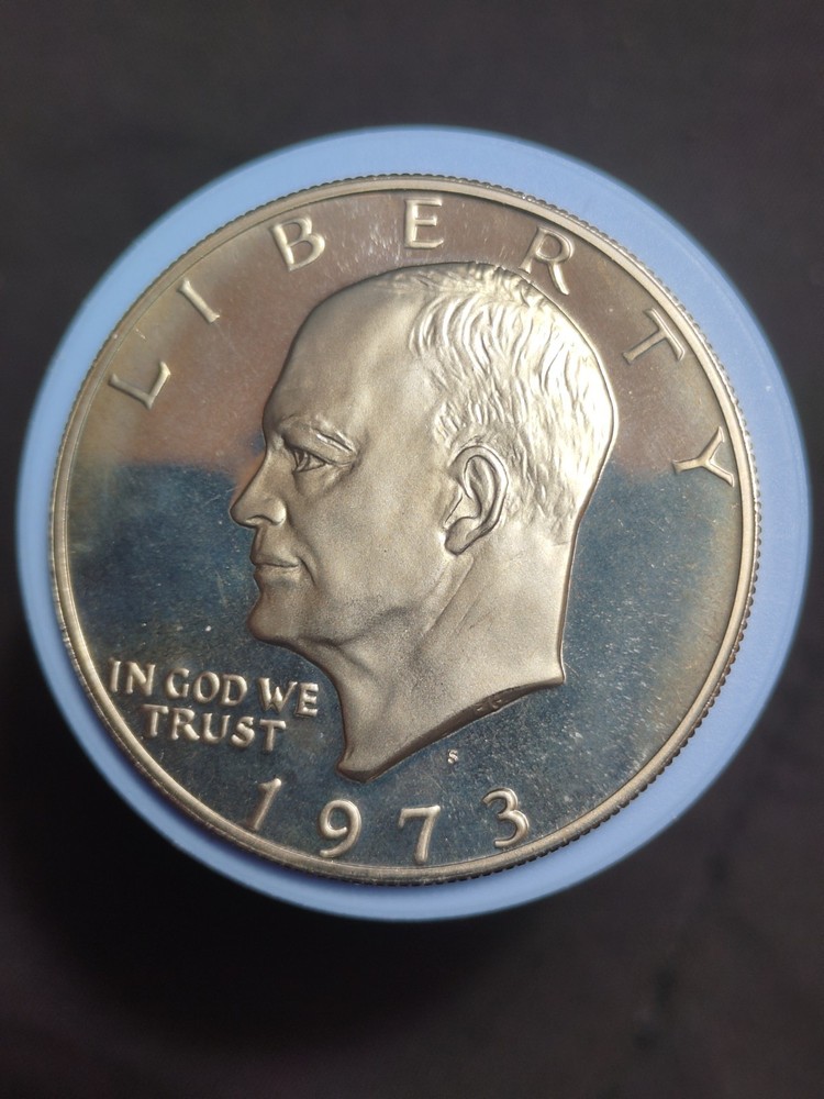 1973 S Proof Clad Eisenhower Dollar #945