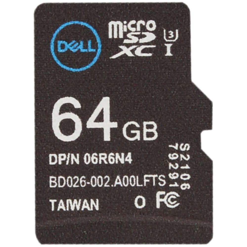 Dell 64GB microSD Card (6R6N4)