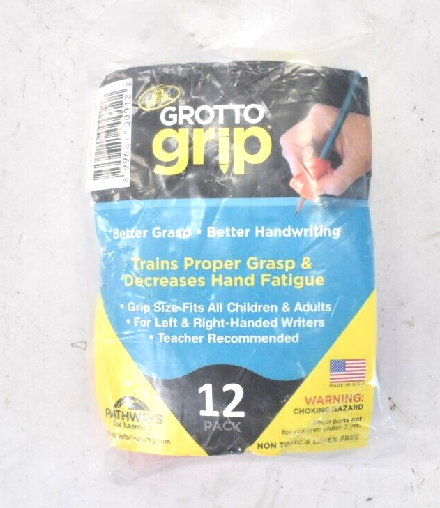 The Original Grotto Grip Pathway For Learning 12 Pack Grasp Handwriting