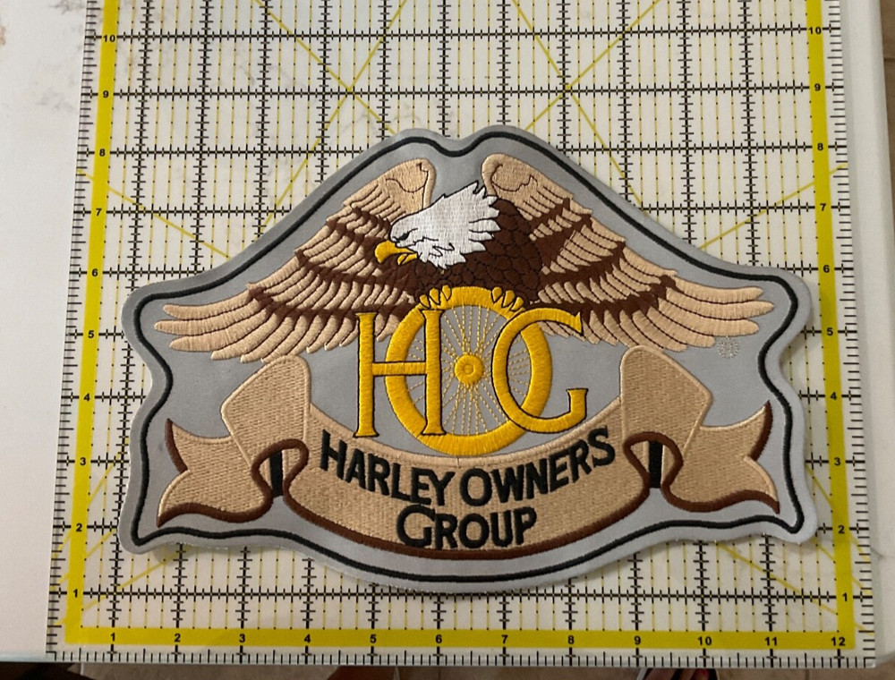 HARLEY DAVIDSON OWNERS GROUP, REFLECTIVE NEVER USED/ VINTAGE