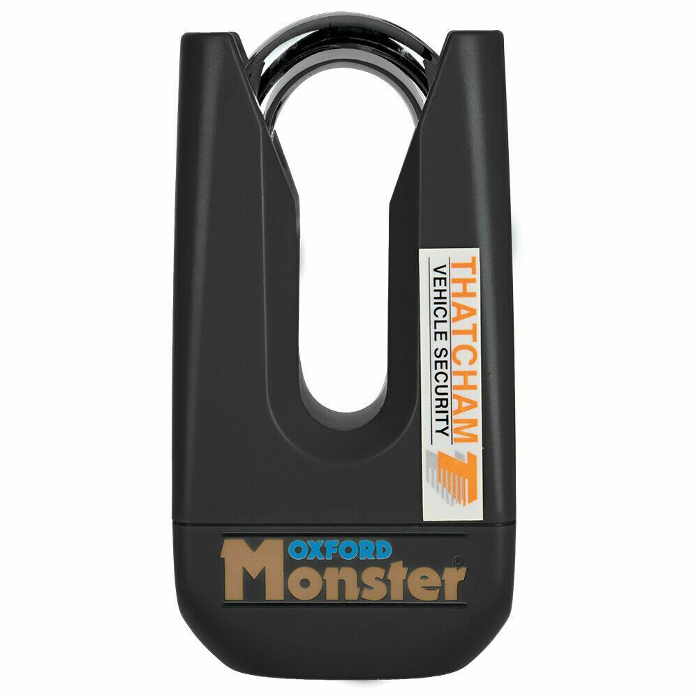 OXFORD MONSTER DISC LOCK - BLACK  - OF32M
