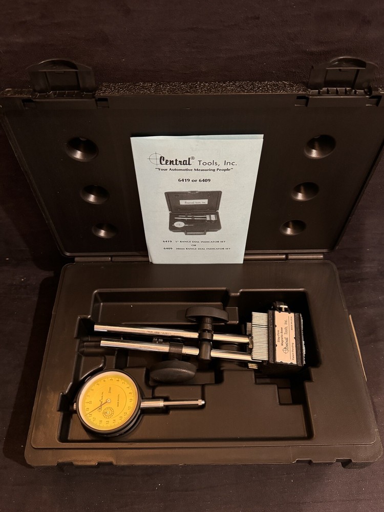 Central Tools 6409 30mm Range Dial Indicator Set