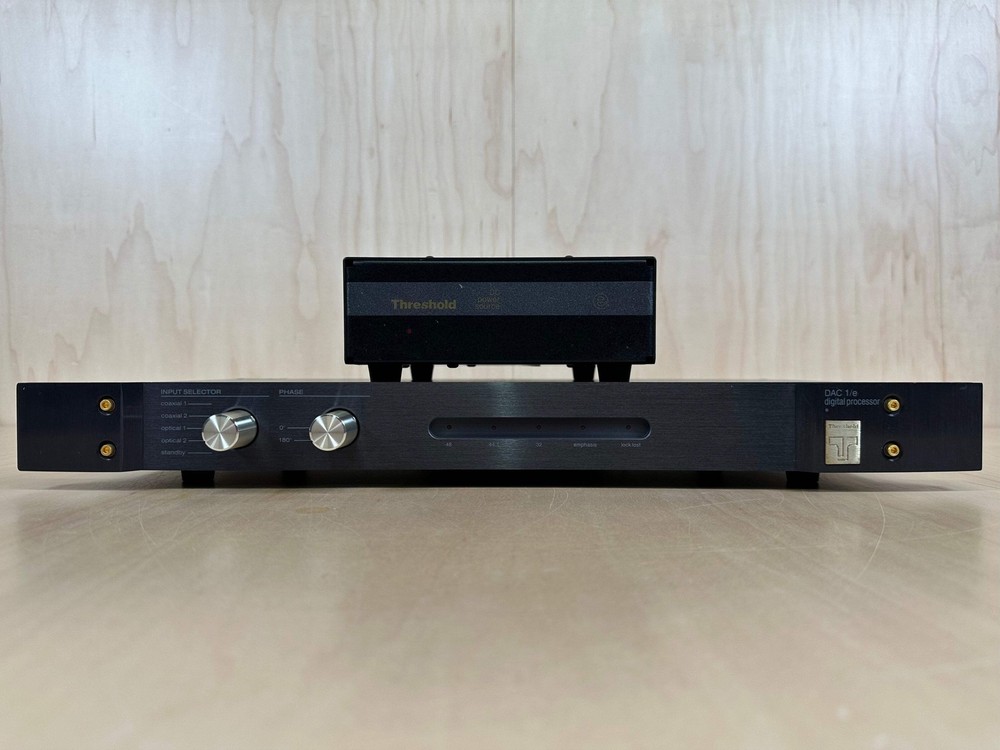 Threshold DAC 1/e Digital Processor DAC w/Power Supply