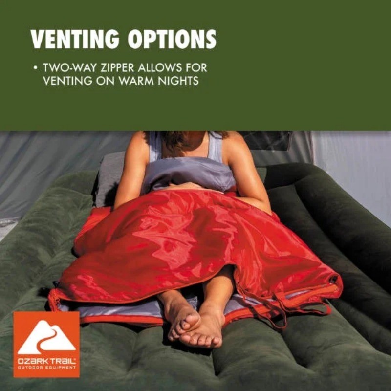 Ozark Trail 50 F Rectangular Sleeping Bag