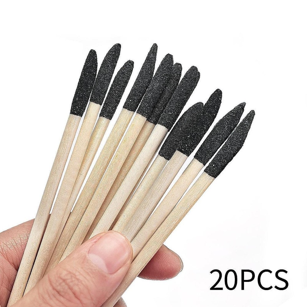 20x Sanding Sticks Matchsticks Manicure Tool