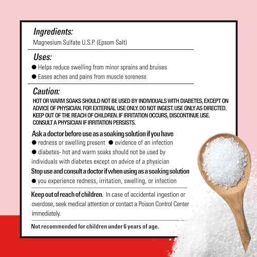 Dr Teal's Unscented Epsom Salt 19 lbs