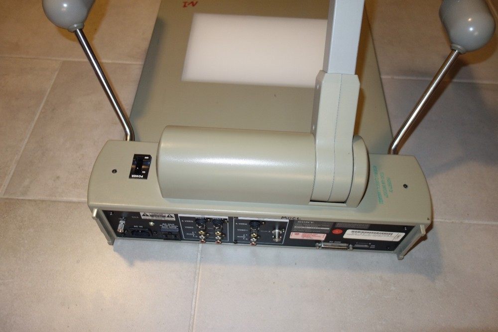 SONY VID-P100 VISUAL PRESENTER STAND DOCUMENT CAMERA TESTED AND WORKING