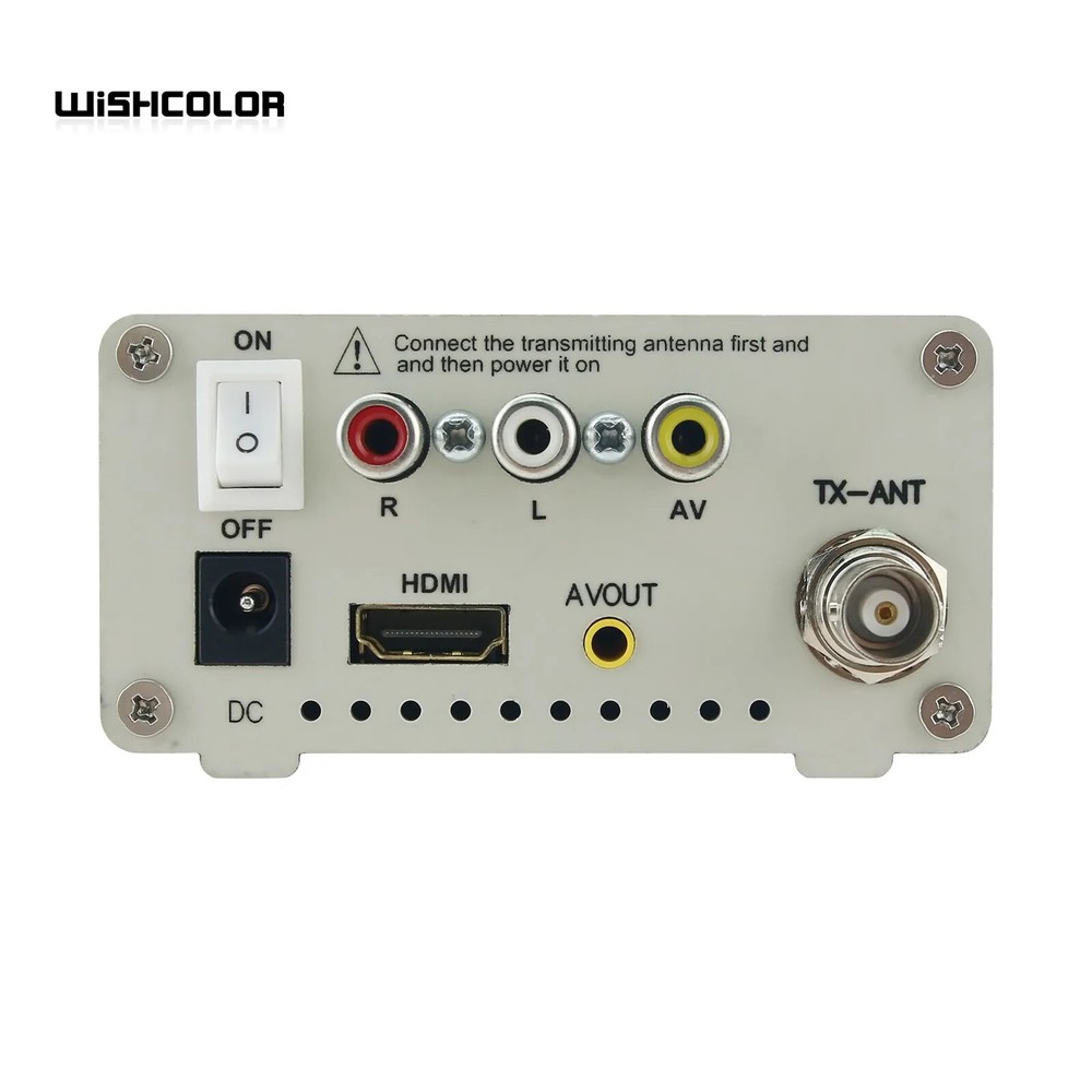 VHF/UHF Analog TV Transmitter Support HD/AV Input Analog Signal Transmitter