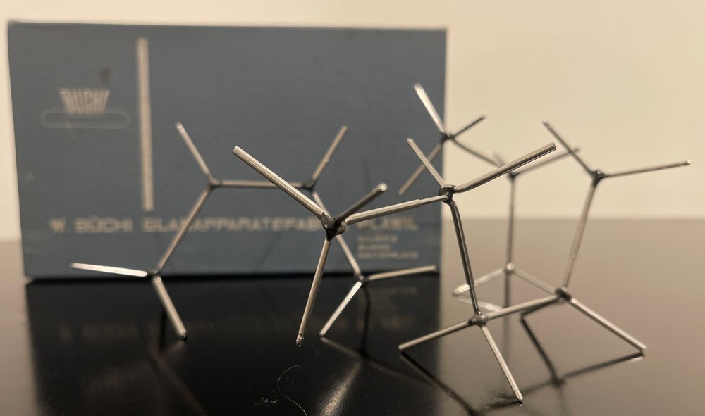 Buchi Switzerland Stereomodel Molecule Models (63) Total Pieces