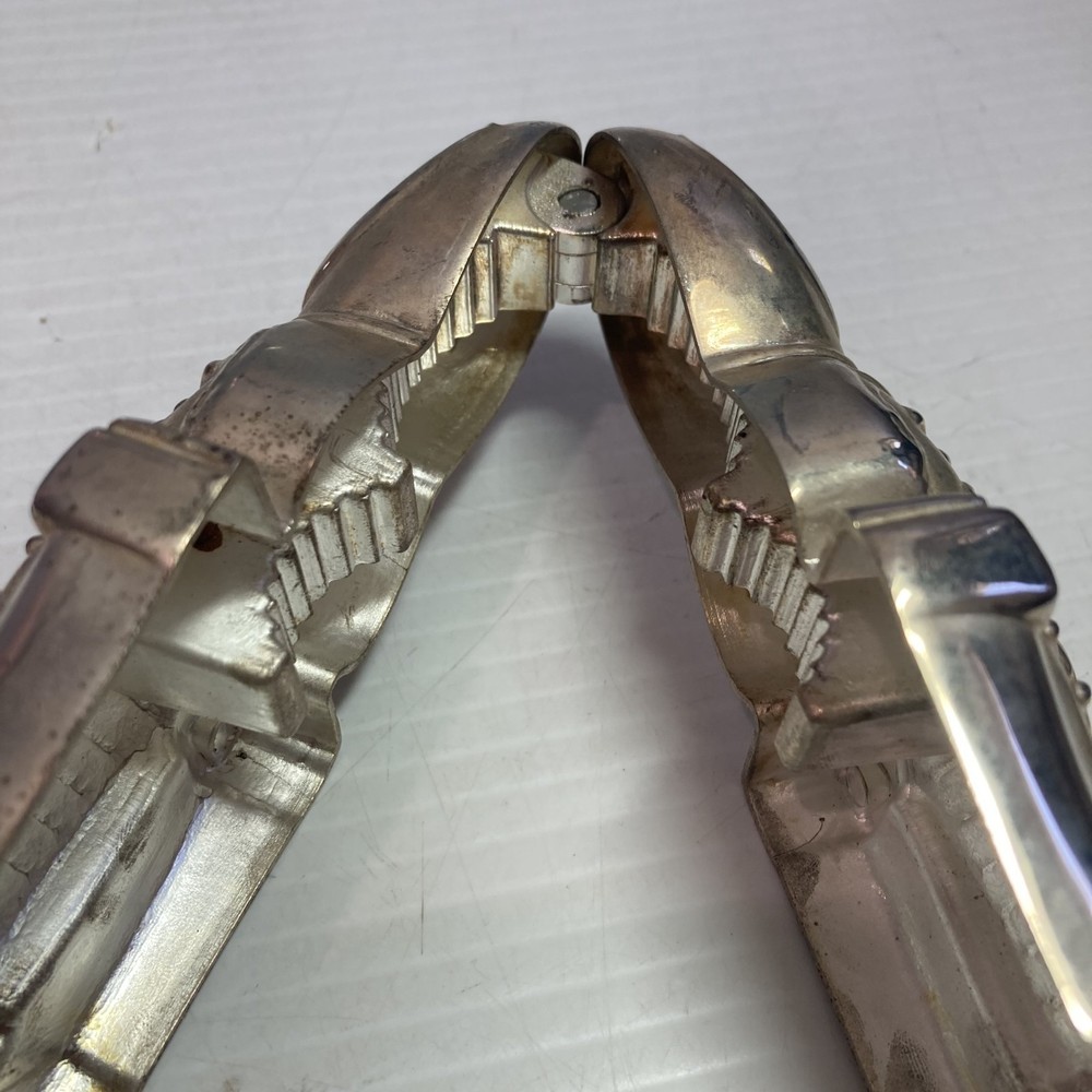 Vintage Nut Cracker Godinger Silver 1983. Soldier Nutcracker Silver Plated 8"