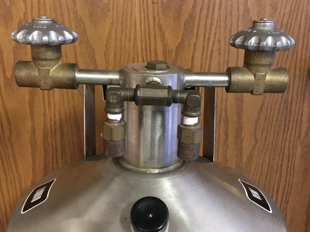 Cryogenic Services, Inc. - Model: Tech 50, Liquid Nitrogen Tank