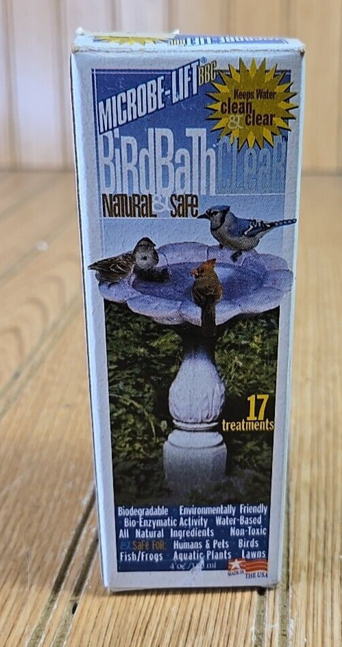 LM Microbe-Lift Birdbath Clear 4 oz