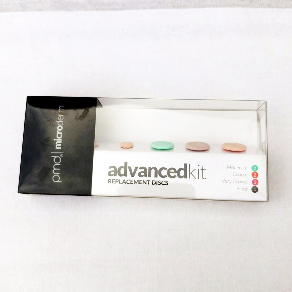 PMD Microderm Advanced Kit Replacement Discs 2-Moderate 2-Coarse 2-Very Coarse