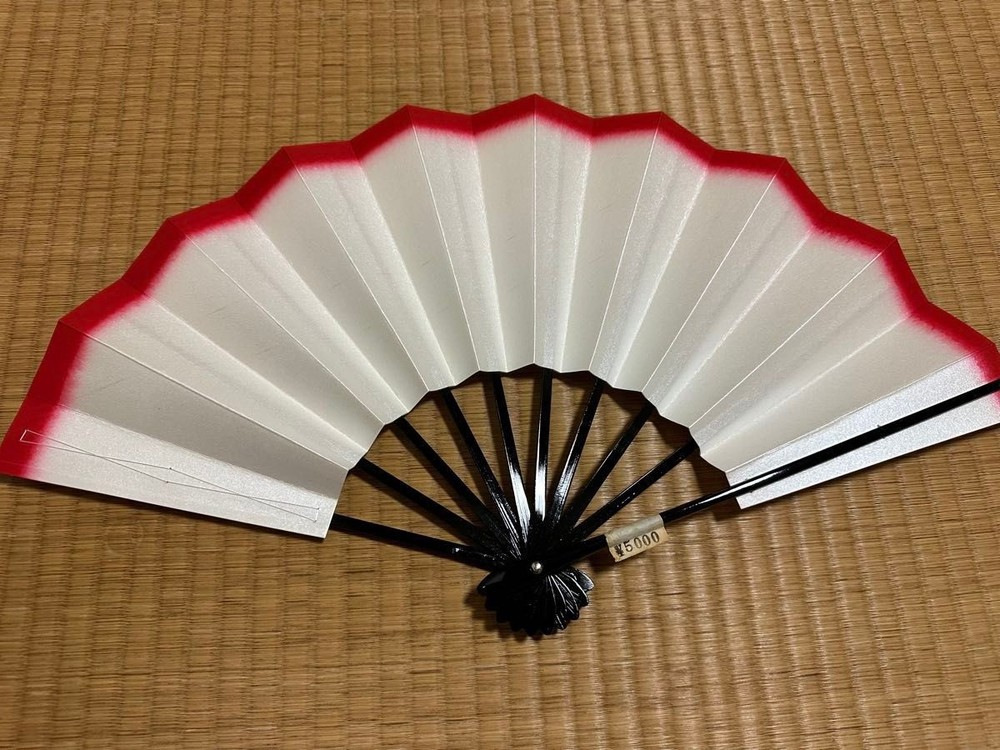 Folding Sensu Fan Dance dance Kyoto Stage