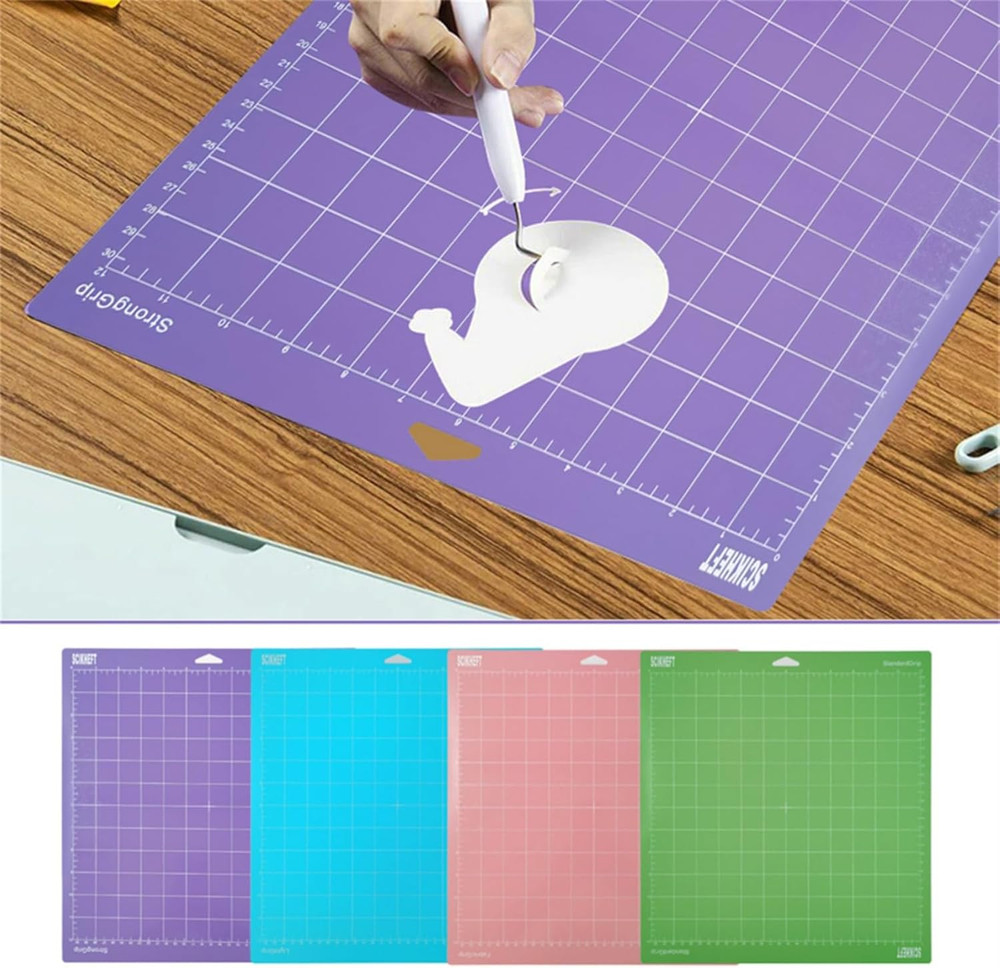 12x12 Inch Cutting Mats for Cricut Maker 4/Explore 4/Maker 3/Explore 3/Explor...