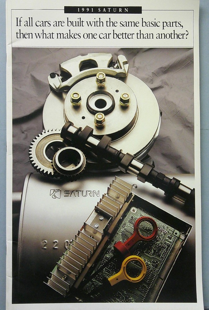 1991 Saturn Sales Catalog