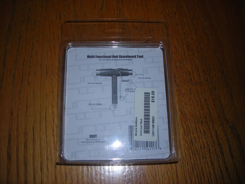UNIT Multi Functional Skateboard Tool -NWT