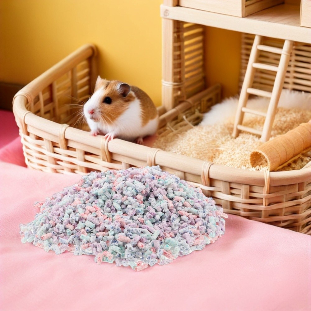 Paper Hamster Bedding for Hamsters Nesting Supplies Hamper Shredded
