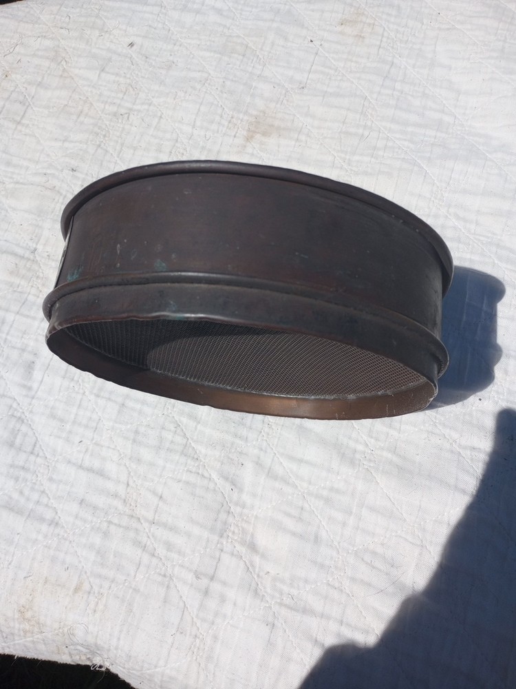 Mining Testing Sieve USA STANDARD #16 BRASS