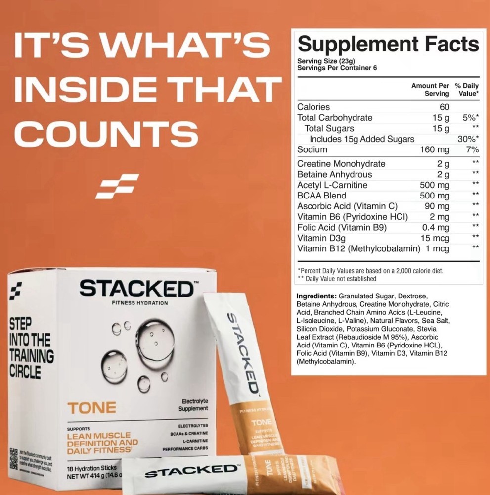Electrolyte Hydration Mix with Creatine – Strawberry Mango 6ct