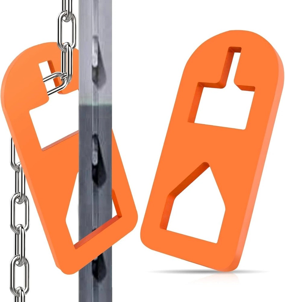 T Post Puller Fence Puller, Farm Equipment Tractor Accessories, orange