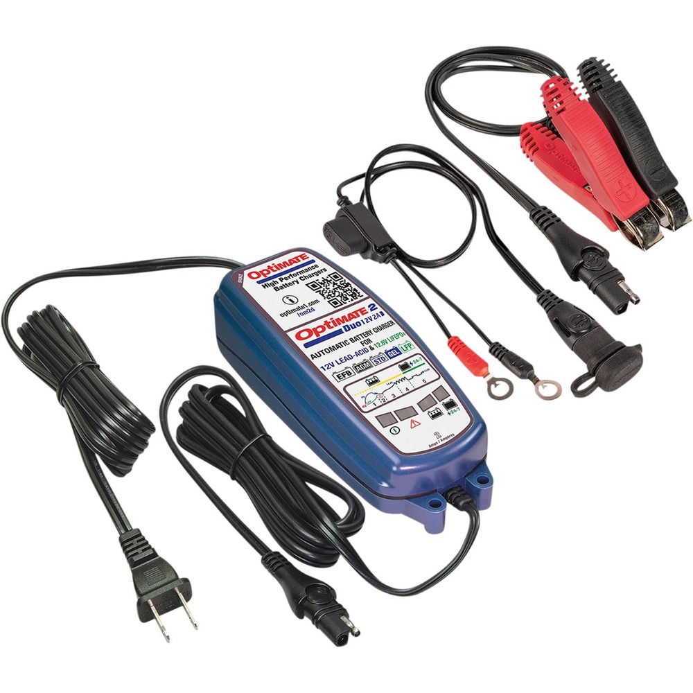 Tecmate Optimate 2 Duo Charger TM-551