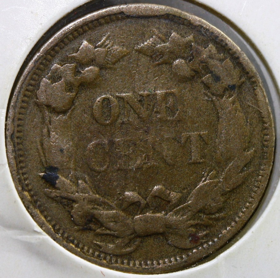 1858 1C Flying Eagle Cent VG #A13