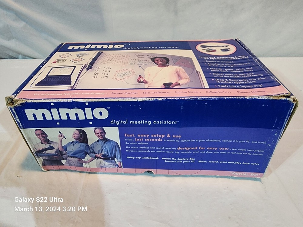Mimio Digital Assistant Version 1.0 Windows95, 98, NT 4.0