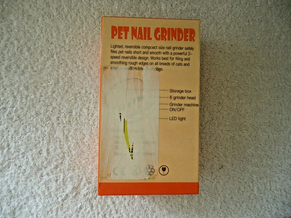 " NIB " Pet Nail Grinder " GREAT GIFT ITEM "